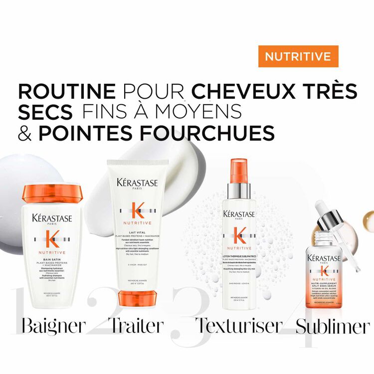 Quatuor Nutritive cheveux secs