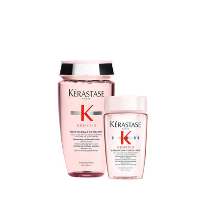 Duo Bain Hydra-Fortifiant 250ml + Format Voyage